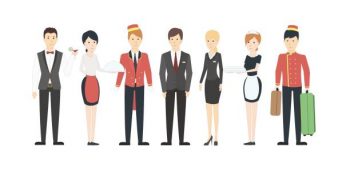 Worker for the casino